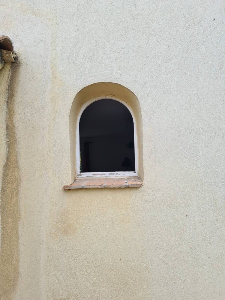 Rénovation d'un puits de lumière dans une maison à provençal à Saint Cézaire sur Siagne